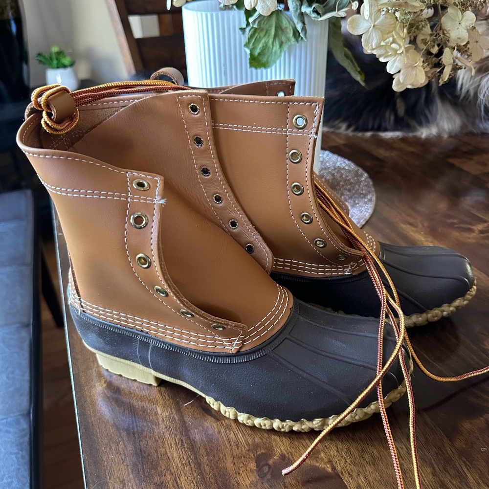 Brown and Black Duck Boots By L.L. Bean - Picture 5 of 7